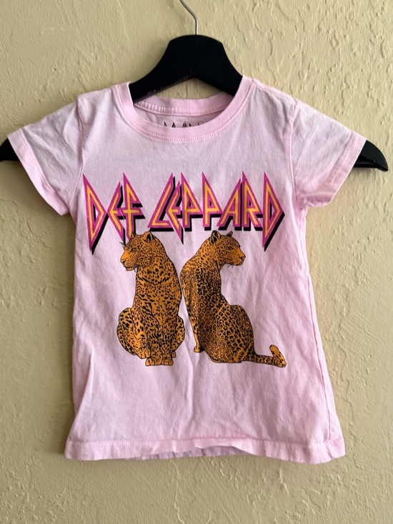 Def Leppard Other - Def Leppard Kids' Pink Short Sleeve Graphic Tee